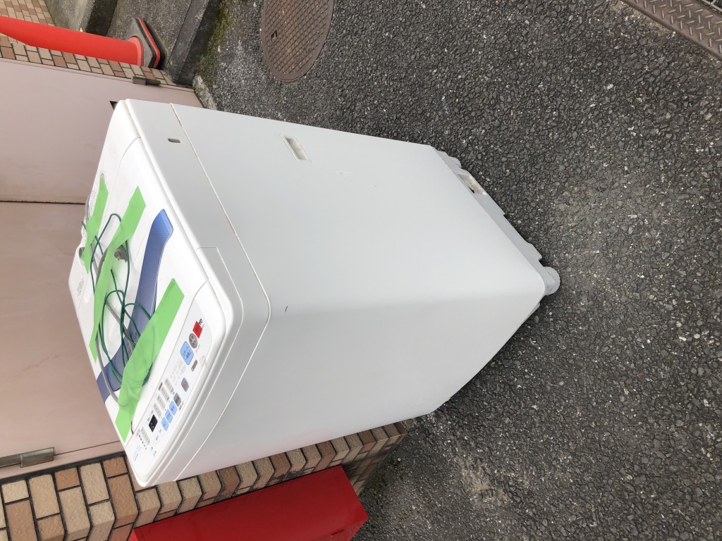 【吉川市】縦型洗濯機の不用品回収処分　お客様の声